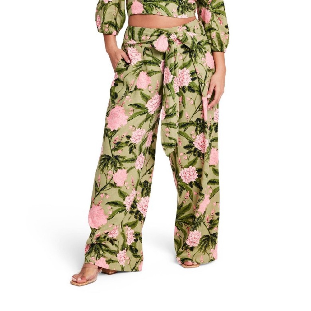 Target x Agua Bendita Peony Print Pants